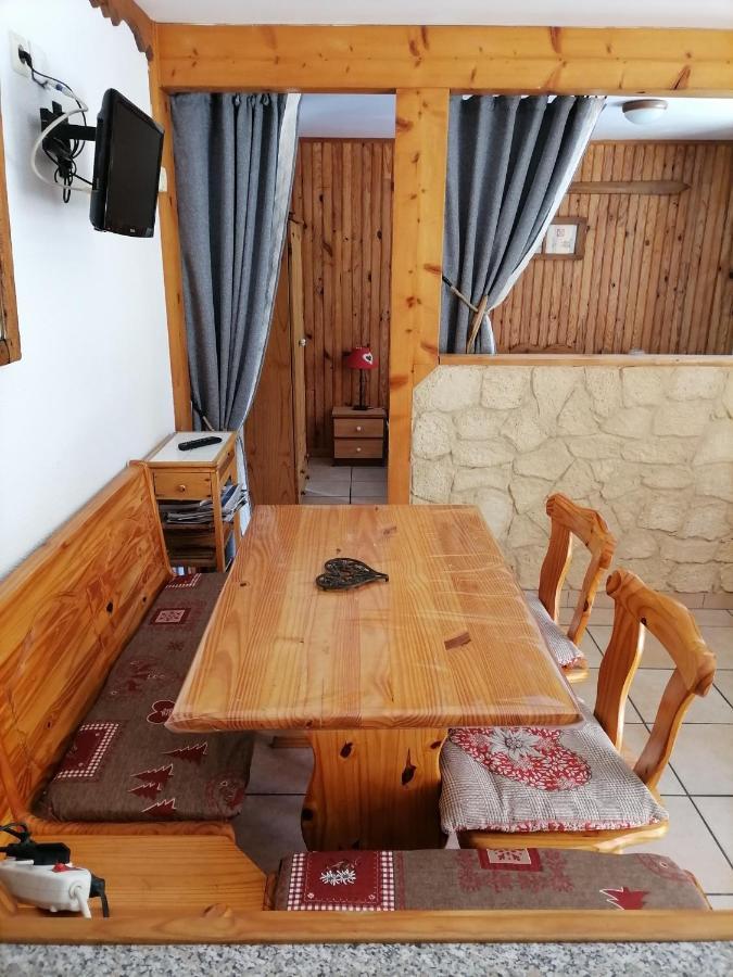 Studio "Le Panpounet" Les Contamines-Montjoie Exterior foto